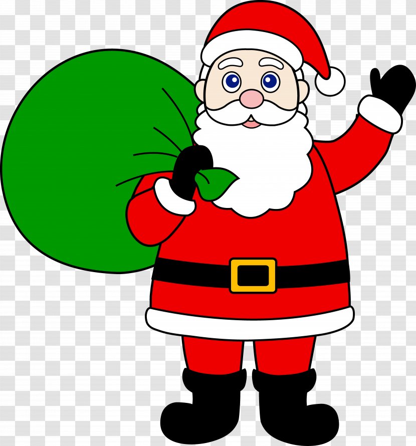 Santa Claus Christmas Free Content Clip Art - List Cliparts Transparent PNG