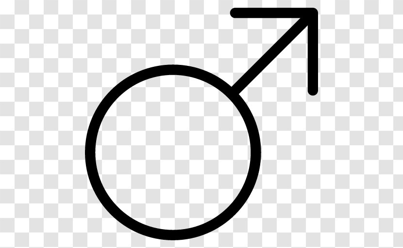 Gender Symbol Male - Area Transparent PNG