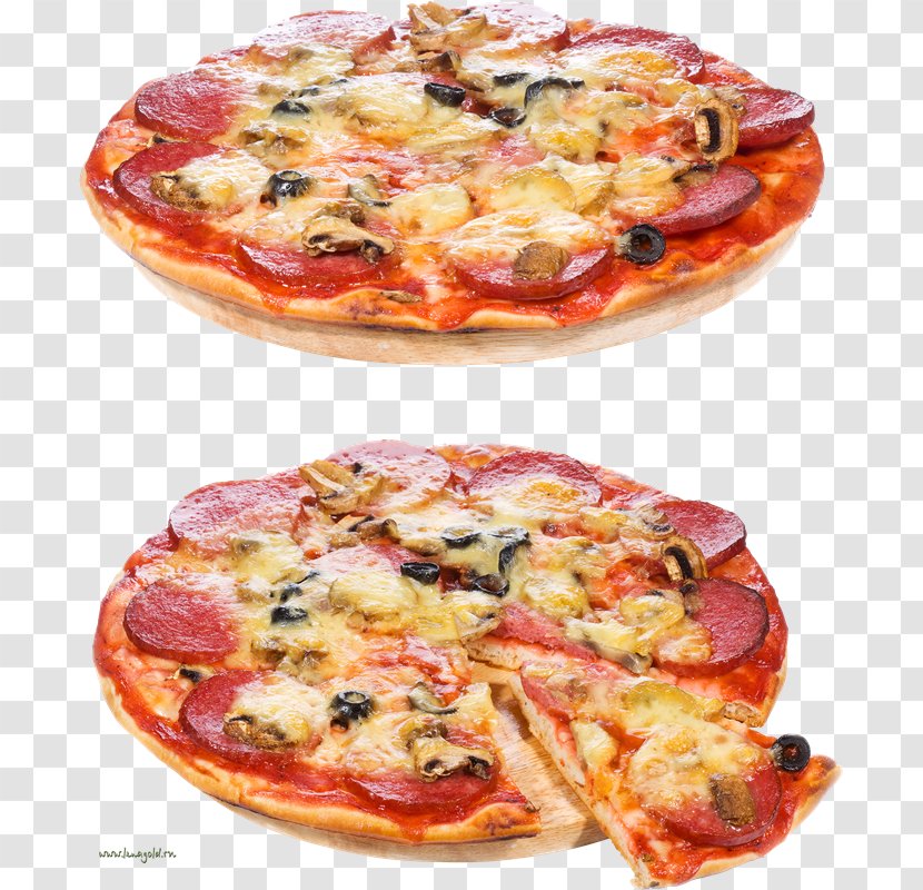 New York-style Pizza Italian Cuisine Clip Art Image - Dish Transparent PNG