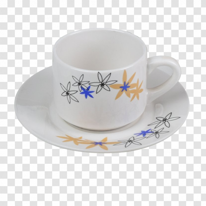 Coffee Cup Espresso Saucer Porcelain Transparent PNG