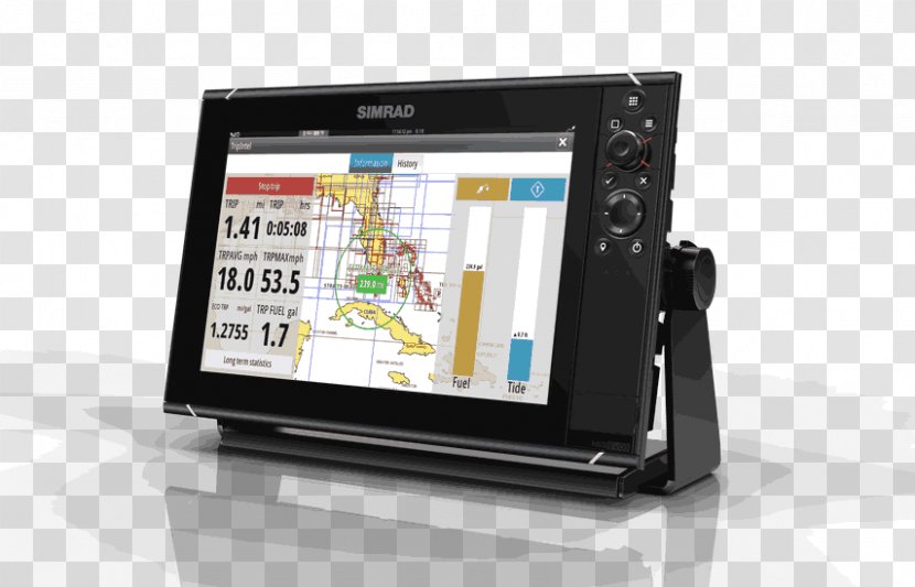 Simrad Yachting Multi-function Display Device Chartplotter Fish Finders - Multimedia - Battery Charging Transparent PNG