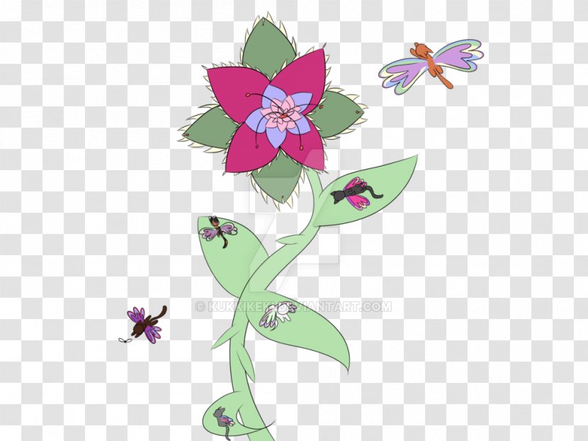 Floral Design Cut Flowers Cat Fairy - Watercolor - Flower Transparent PNG