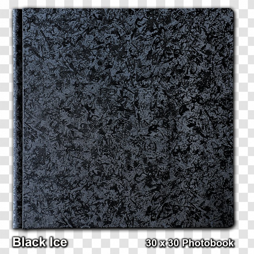 Granite White Rectangle Black M Pattern - Creative Ice Transparent PNG