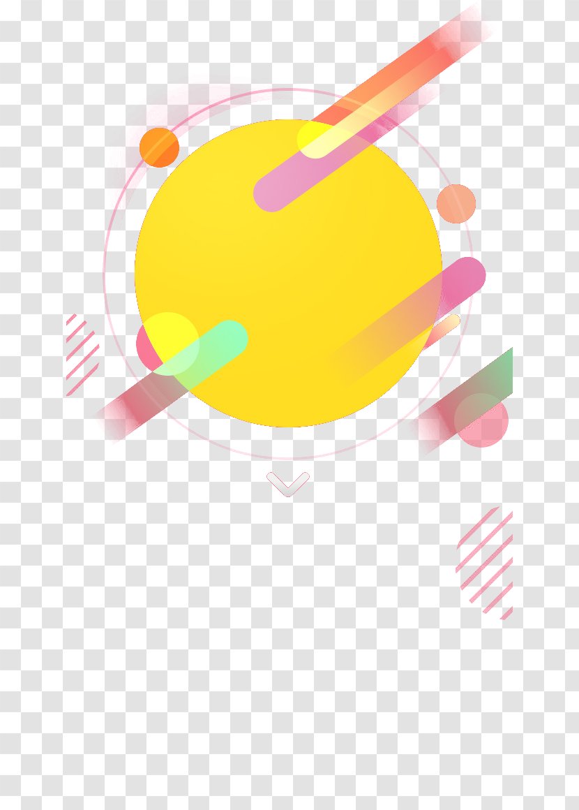 Geometry Clip Art - Yellow - Ball Material Transparent PNG