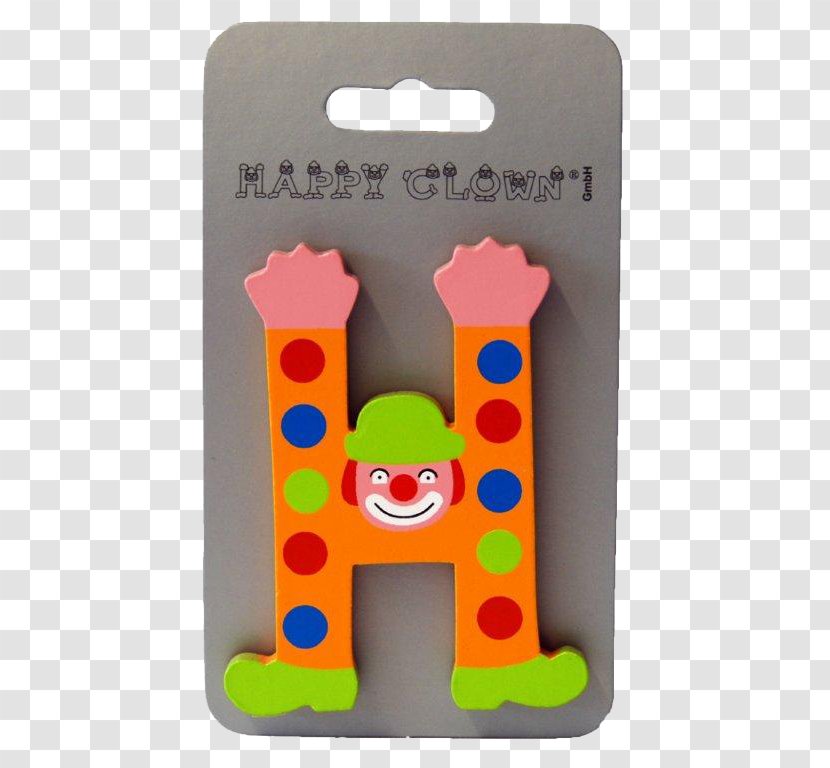 Toy Letter - Happy Clown Transparent PNG