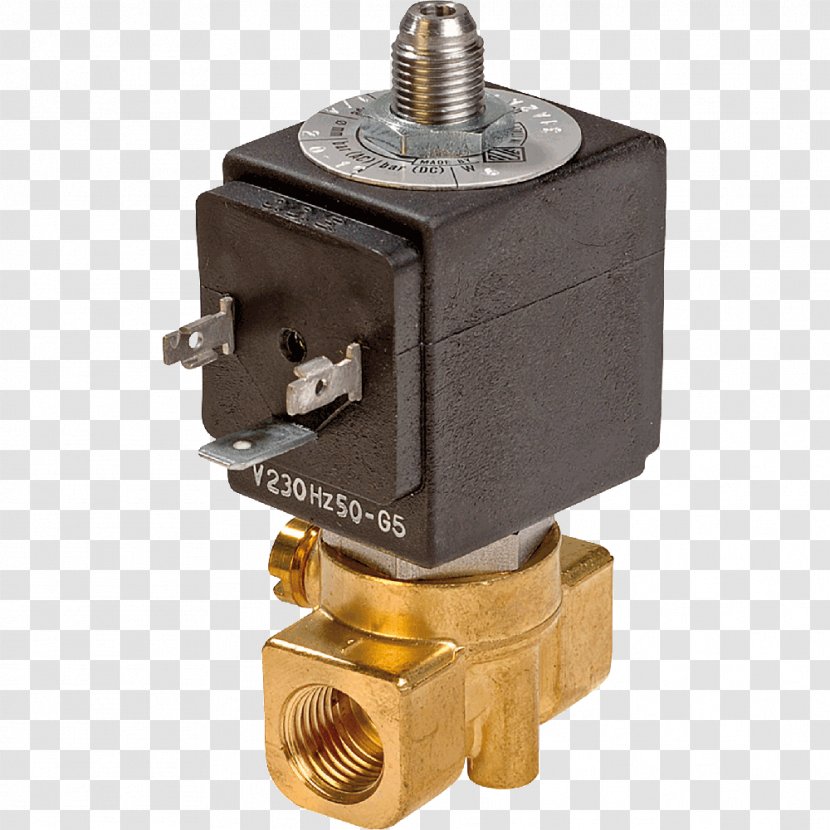 Solenoid Valve Gas Air-operated Liquid - Water - Documentation Transparent PNG