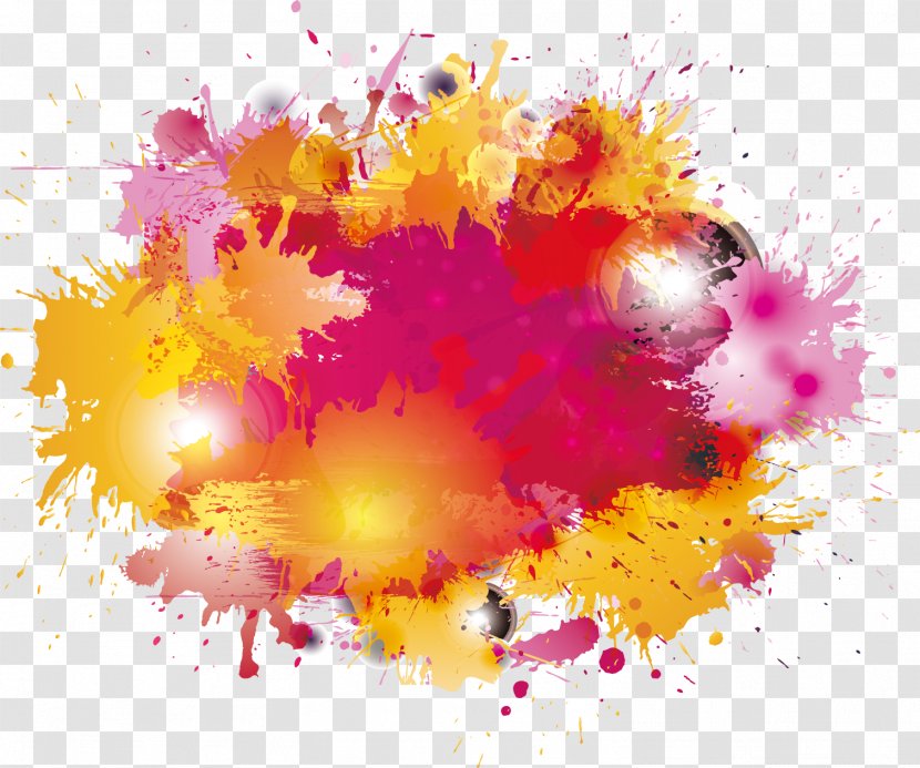 Lath Mar Holi Ganesha Wish Wallpaper - Happiness - Vector Hand-painted Watercolor Ink Jet Transparent PNG