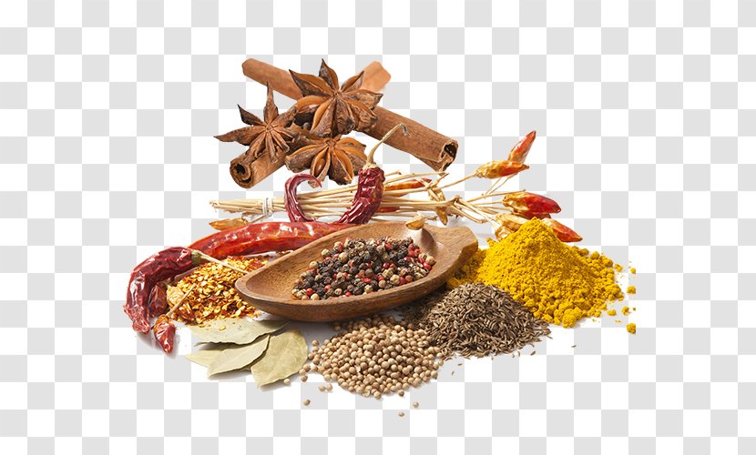 Spice Herb Paya Flavor Seasoning - Vegetarian Cuisine - Cinnamon And Star Anise Spices Pull Material Free Transparent PNG