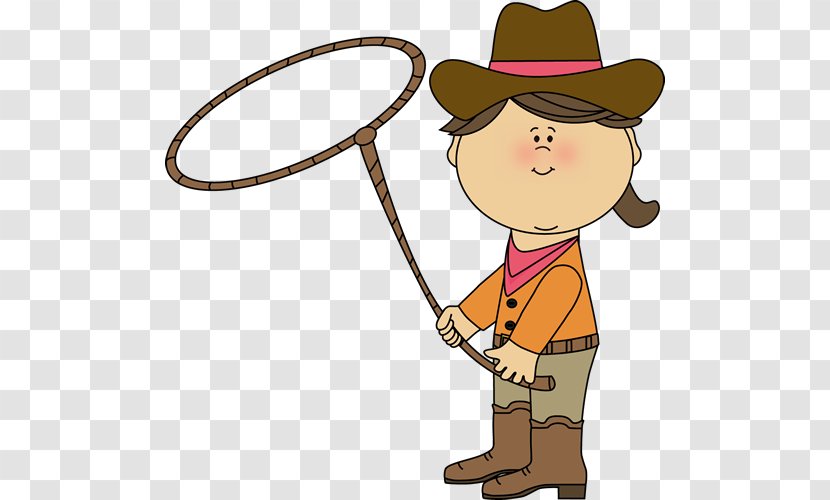 Cowboy Western Lasso Clip Art - Throwing Cliparts Transparent PNG