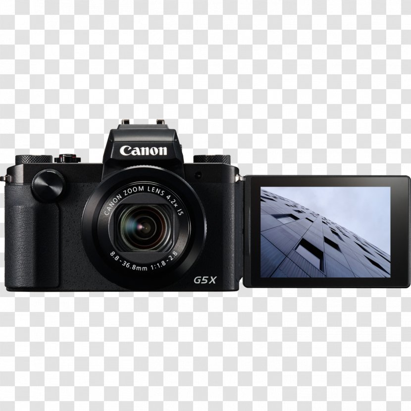Canon PowerShot G5 X G1 Mark II G9 G7 - Digital Cameras - Dslr Viewfinder Transparent PNG