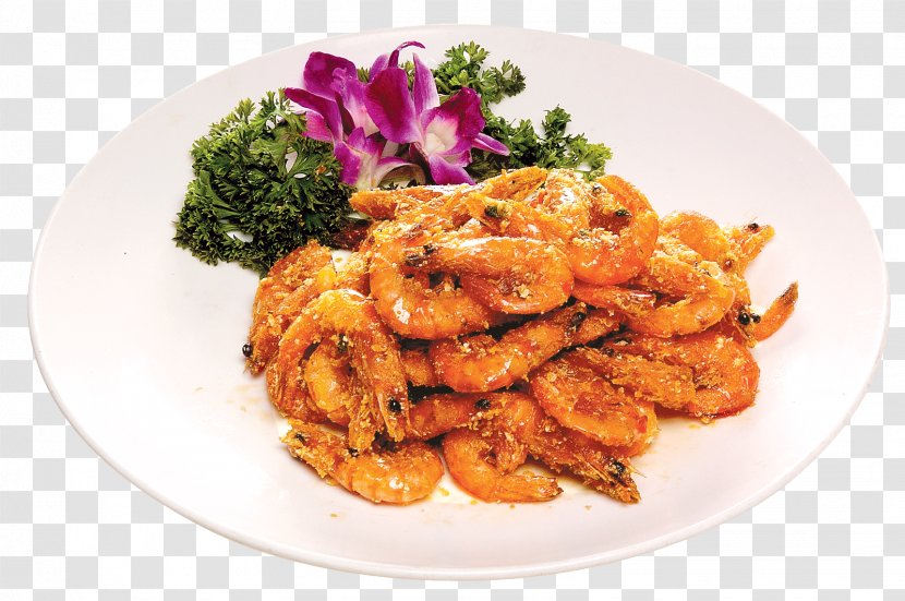 Fried Chicken Barbecue Caridea Seafood Shrimp - Vegetarian Food - Salt And Pepper Transparent PNG