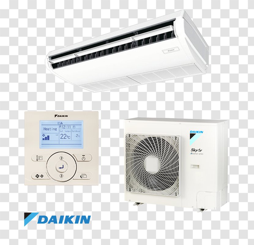 Daikin Air Conditioning Variable Refrigerant Flow Ceiling Business - Ventilation Transparent PNG