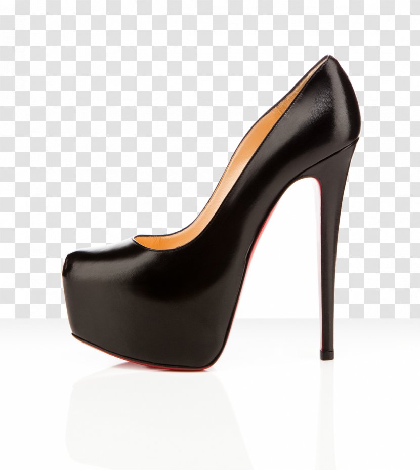 Court Shoe Peep-toe High-heeled Platform - Christian Louboutin - Highheeled Transparent PNG