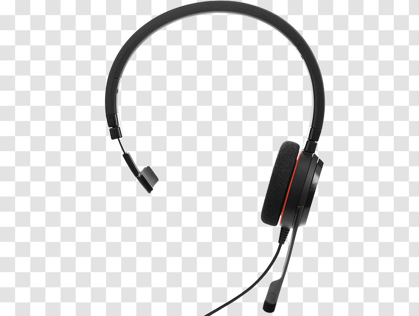 Jabra Evolve MS Mono Headset 20 UC Stereo Skype For Business - Cable - Drawing Transparent PNG