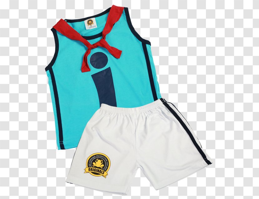 Sports Fan Jersey Cheerleading Uniforms Clothing Baby & Toddler One-Pieces Sleeveless Shirt - Upin Ipin Transparent PNG