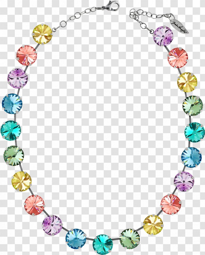 Necklace Swarovski AG Jewellery Chain Want Boutique Silver - Clipart Transparent PNG