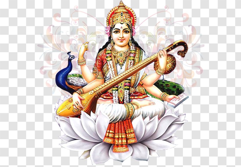 Shiva Saraswati Vandana Mantra Basant Panchami Puja - Devi - School Ki Transparent PNG