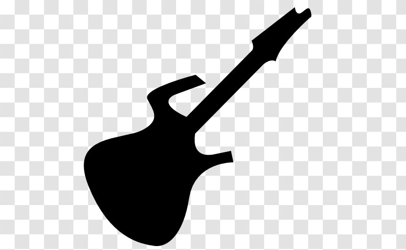 Electric Guitar Musical Instruments - Silhouette Transparent PNG