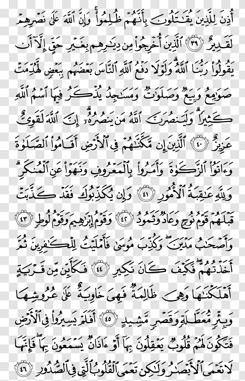 Qur'an Mecca Al-Anbiya Surah Al-Hajj - Noble Quran Transparent PNG