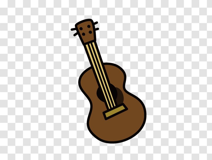 Cartoon Musical Instrument - Silhouette - Tree Transparent PNG