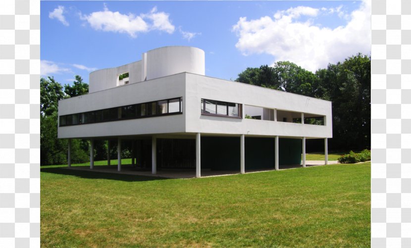 Villa Savoye Modern Architecture House - Art Transparent PNG