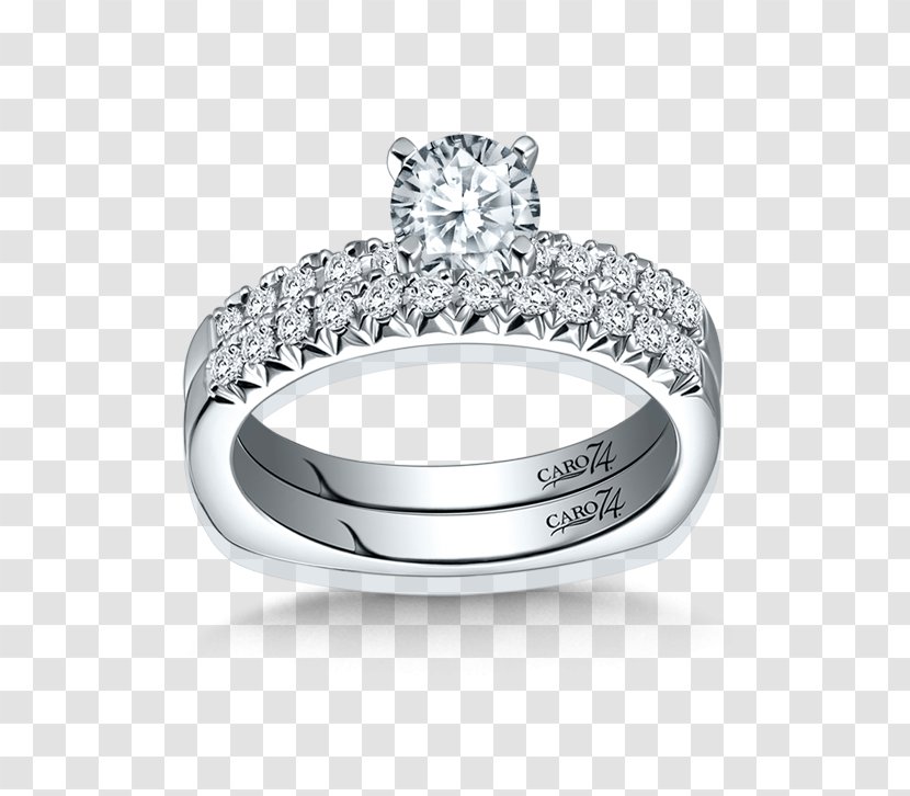 Engagement Ring Wedding Diamond Jewellery - Platinum Transparent PNG