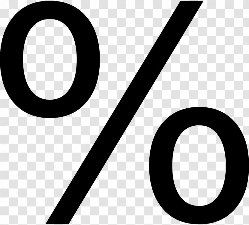 Percent Sign Percentage Symbol Relative Change - Logo Transparent PNG