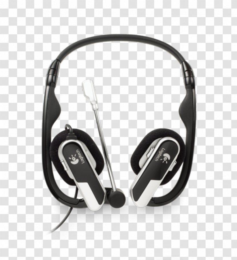 Laptop Digital Audio Headphones Logitech - Technology - Headset Transparent PNG