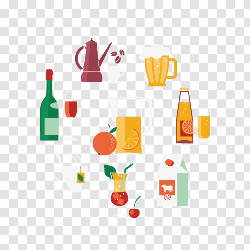 Cocktail Juice Alcoholic Drink - Drinking - Vector And Wine Transparent PNG