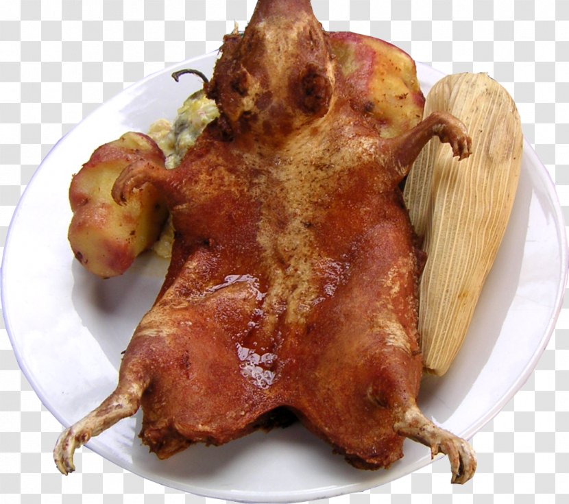 Peruvian Cuisine Guinea Pig Anticucho Cocido - Hendl Transparent PNG