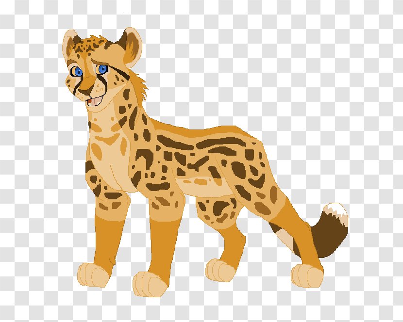 Cheetah Ocelot Lion Leopard Cat Transparent PNG