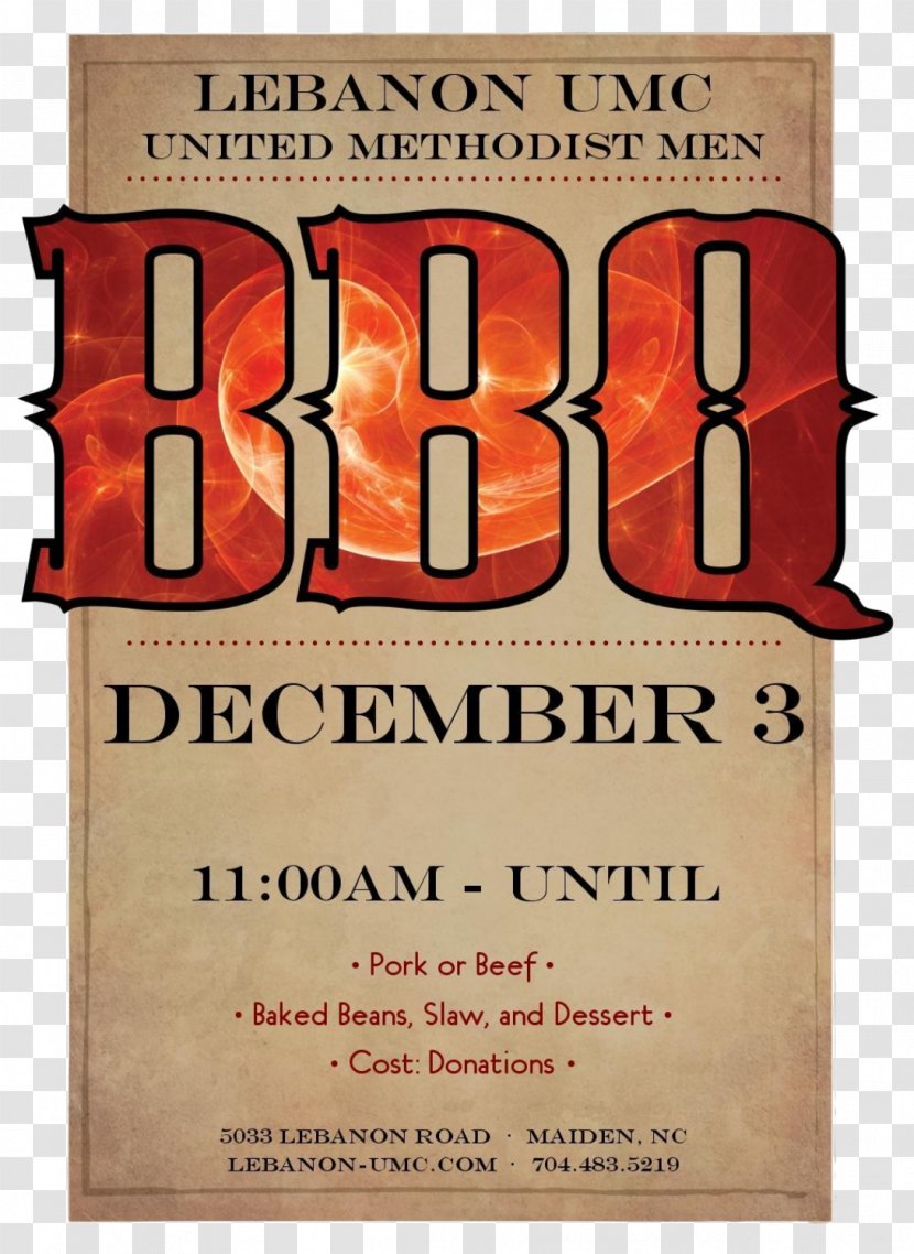 Barbecue Pulled Pork Fundraising Flyer Funding - Student Transparent PNG