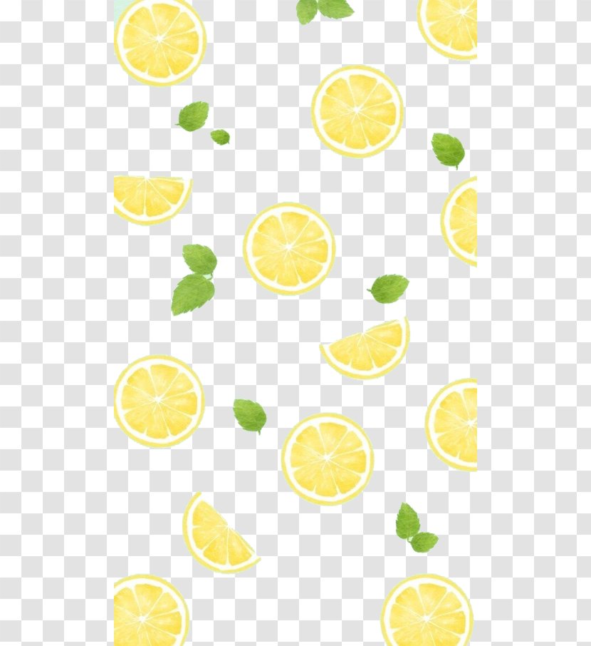 Lemon Towel - Yellow - Vector Picture Material Transparent PNG