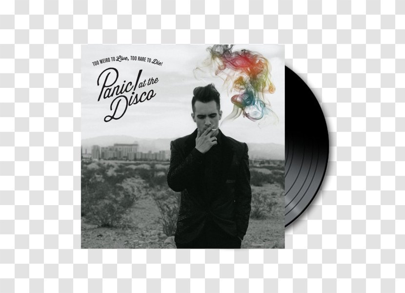 Too Weird To Live, Rare Die! Panic! At The Disco Song Album Phonograph Record - Flower - Rock Transparent PNG