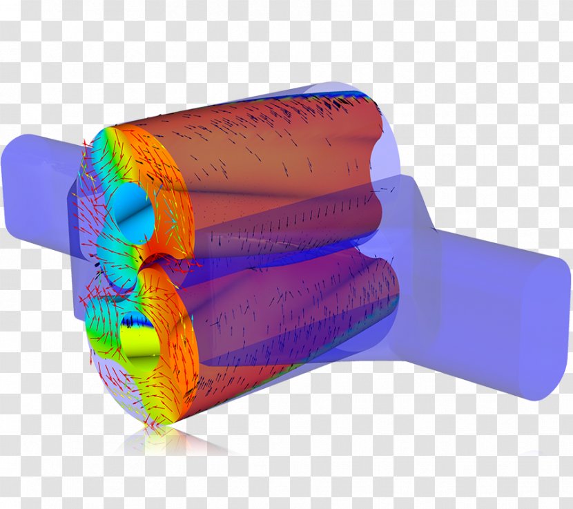Gear Pump Roots-type Supercharger Lobe Computational Fluid Dynamics - Ansys Cfx Transparent PNG