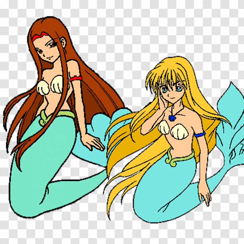 Mermaid Valentine Games Coloring Game Drawing Book - Cartoon Transparent PNG