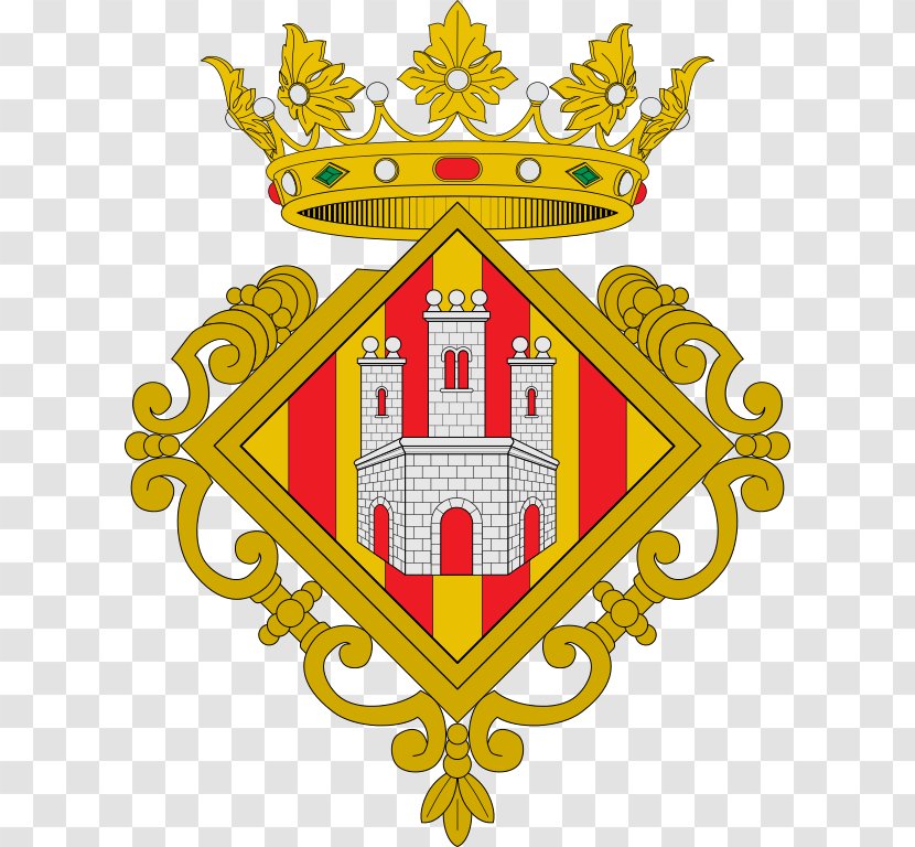 Castellón De La Plana Cortes Pallás Escutcheon History Enciclopedia Libre Universal En Español - Emblem Of Andalusia - Castell Transparent PNG