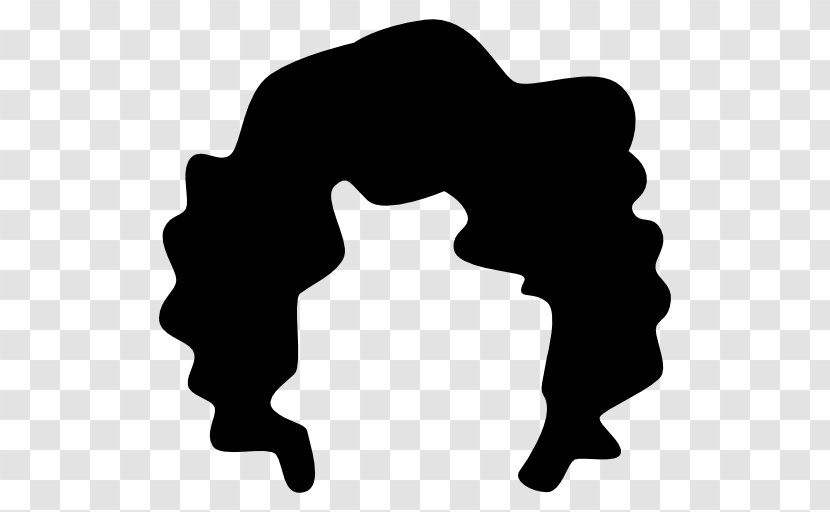 Hair - Black - Shape Transparent PNG