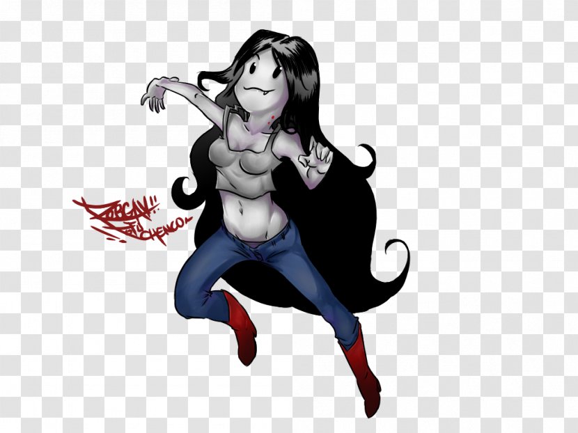 Illustration Legendary Creature Supernatural Animated Cartoon - Mythical - Adventure Time Marceline Transparent PNG