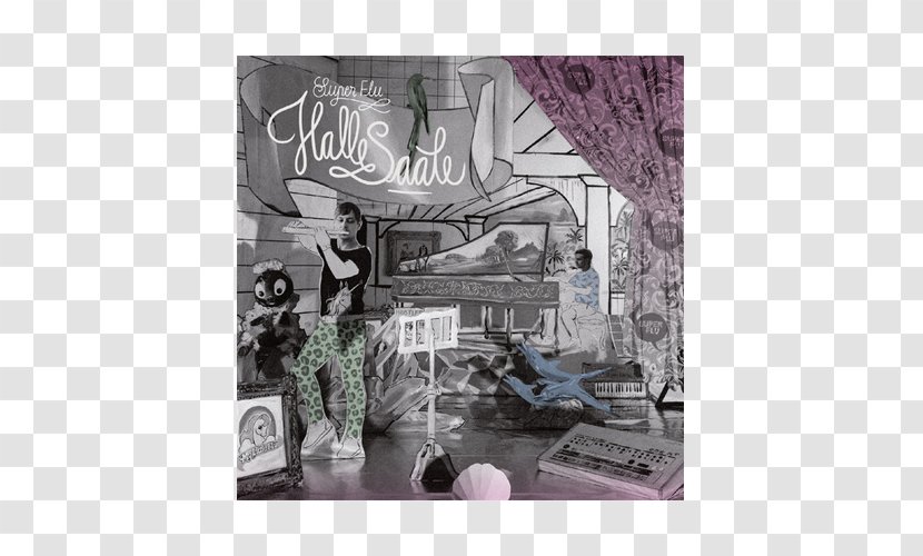 Halle Saale Remixed Super Flu Album - Heart - Silhouette Transparent PNG