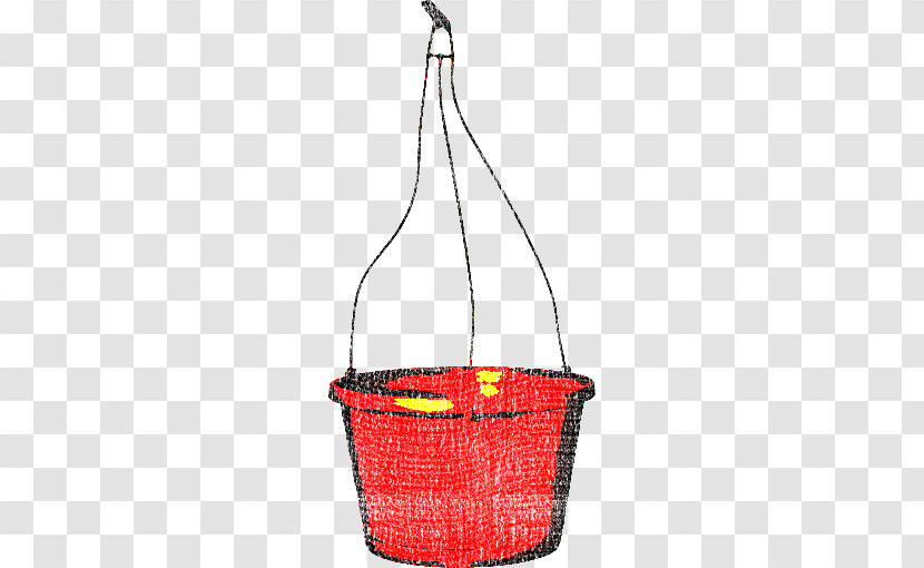 Red Storage Basket Basket Transparent PNG