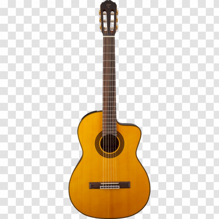 Seven-string Guitar Takamine Guitars Classical Acoustic - Silhouette Transparent PNG