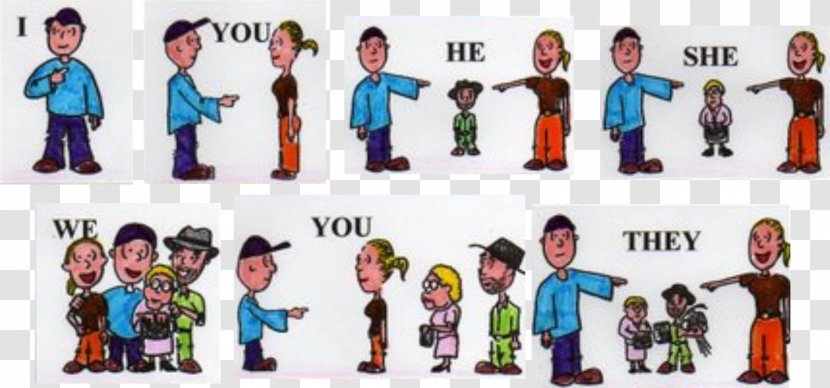 English Personal Pronouns Object Pronoun Possessive - Subject Transparent PNG