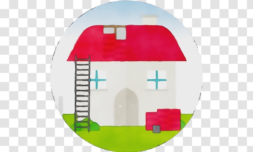 Red Plate Circle - Paint Transparent PNG