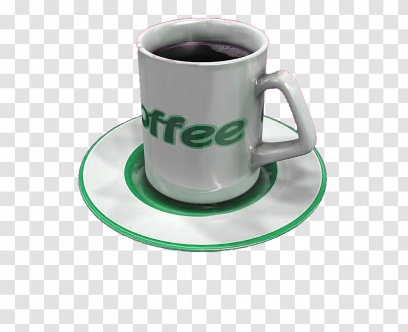 Coffee Cup Espresso 3D Modeling - Mug Transparent PNG