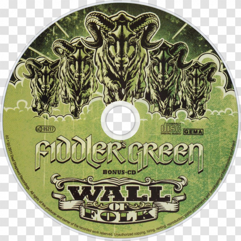 Wall Of Folk Fiddler's Green Compact Disc DVD Logo - Grass - Dvd Transparent PNG