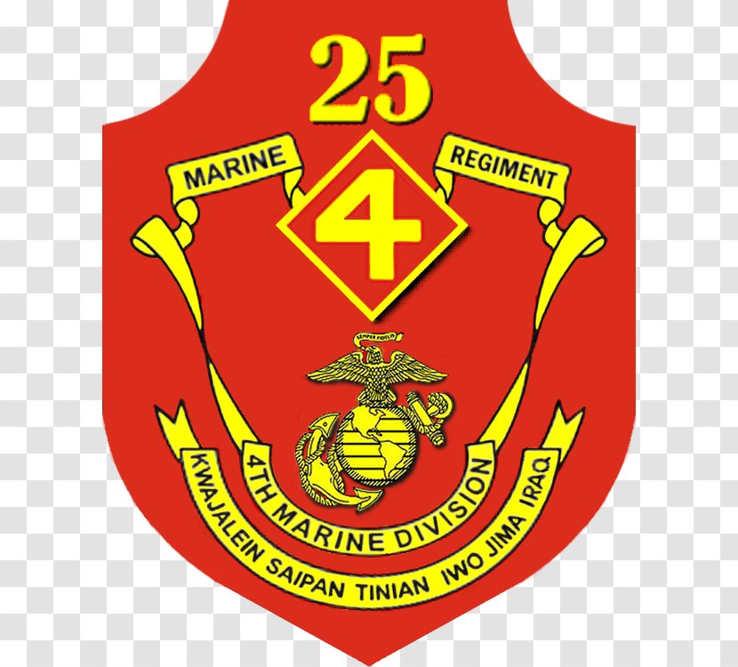 4th Marine Division 25th Regiment United States Corps Marines Transparent PNG