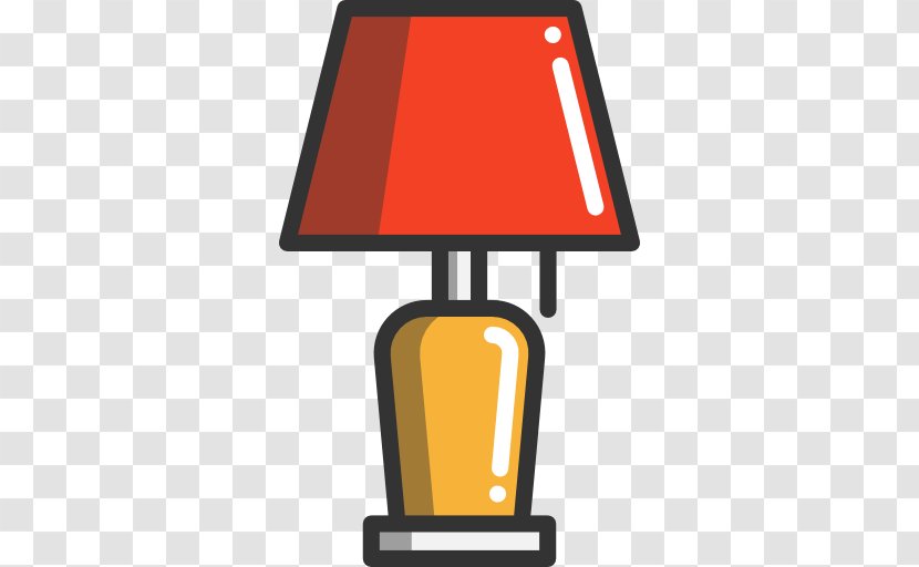 Rectangle Orange Sign - Lamp - Signage Transparent PNG