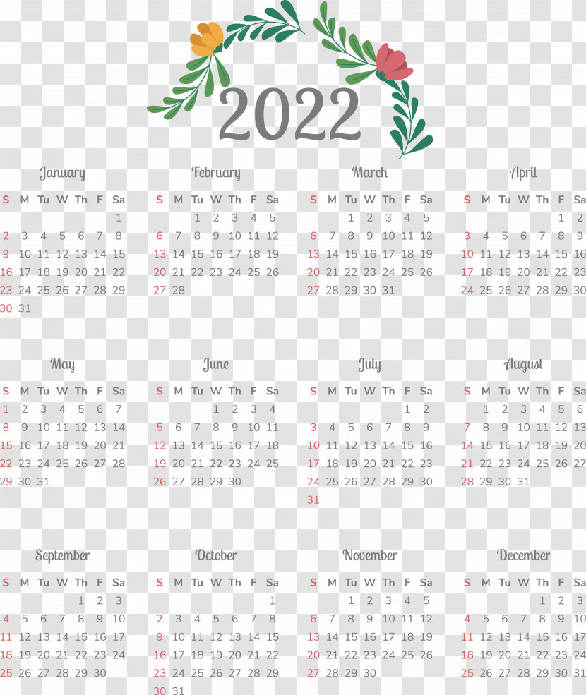 Calendar Line Font 2011 Mathematics Transparent PNG