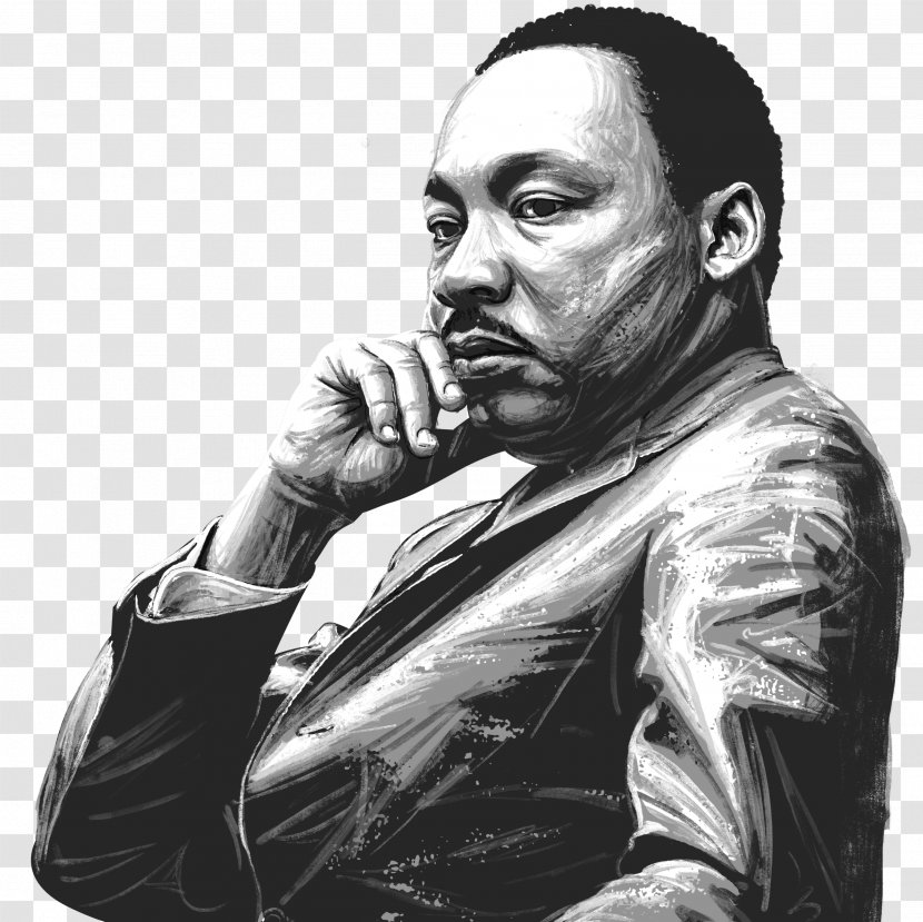Martin Luther King Jr. Day King, National Historical Park Person Drawing - January 15 - Martins Transparent PNG
